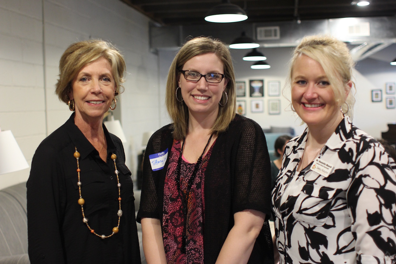 Jeannie Falkner, PhD, LCSW; Tiffany Lewis, LPC; and Danielle Maack, PhD.