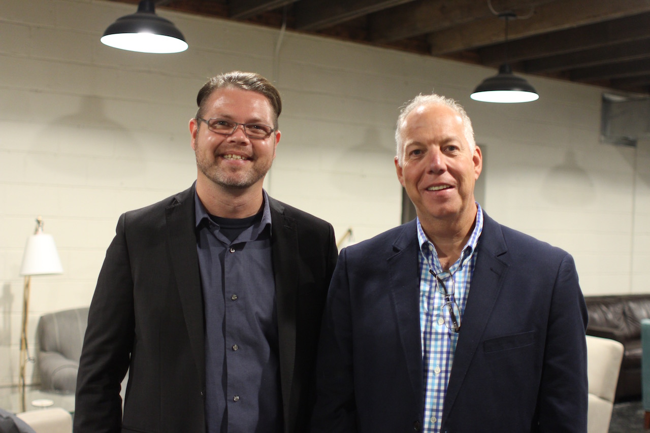AAC Treatment Consultant Daniel Jensen and Mid-South Regional Manager Tony Faulkner.