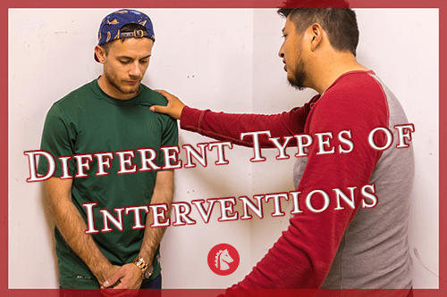 providing intervention on a family member or friend