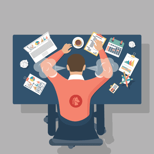 man with head face down on desk and drugs floating by